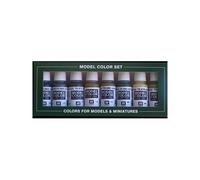 Pack De 8 Acrílico Pack Panzer Colours Paint Set VALLEJO 70108 Maq