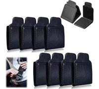 Pack de 8 clips de cinturón de seguridad para todos los modelos de coche, ajuste de cinturón de seguridad, protector de cuello, cierres de cinturón de seguridad para embarazadas, hombros y cuello