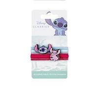 Pack de 8 Coleteros de Stitch - Color Azul y Rojo - Elaboradas con Materiales Resistentes - Clip con la cara de Stitch y Angel - Producto Original Diseñado en España