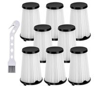 Pack de 8 Filtros para Aspiradora, Compatible con Electrolux AEF150, AEG CX7, CX7-2, CX7-2-35TM, QX8, Lavables y Reutilizables HEPA-Filtro con 1 Cepillo de Limpieza
