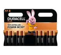 Batería Duracell Plus AA Alcalina 1,5V Pack 8 unidades Alto Rendimiento