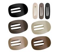 Pack De 8 Pinzas Para El Cabello De Plástico, Pinzas Para El Cabello Para Mujer, Pinzas Para El Cabello Simples Y Elees, Pinzas Para El Cabello Con Fijación, Accesorios Para El Peinado