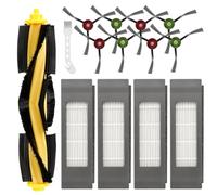 Pack de Accesorios compatible con ECOVACS Deebot T8 N8 T8+T8 AIVI T8MAX N8 N8+ N8 Pro N8 Pro+ T9 T9+ ozmo 950,Repuestos de reemplazo de cepillos Laterales, filtros, Rodillos extractores.
