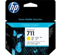 HP Cartucho de tinta 711 (CZ136A) – Pack ahorro 3x Amarillo Original