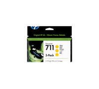 Pack de ahorro de 3 cartuchos de tinta DesignJet HP 711 amarillo de 29 ml
