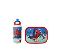 Mepal - Set de Almuerzo Campus - Fiambrera para Niños con Botella Pop-up y Fiambrera - Set de Almuerzo para el Colegio o para Llevar - Sin BPA - 400 ml + 750 ml - Spiderman