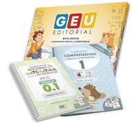 Pack de Apoyo Esencial para Refuerzo Escolar con Pictogramas - Educación Infantil - Lecturas Comprensivas 1 + Matemáticas comprensivas 0.1 | Editorial GEU