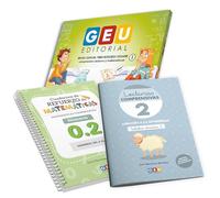 Pack de Apoyo Esencial para Refuerzo Escolar - Educación Infantil - Lecturas Comprensivas 2 + Matemáticas Comprensivas Números 0.2 | Editorial GEU