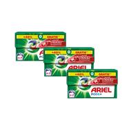Pack De Ariel All-in-One Detergente Lavadora Líquido en Cápsulas/Pastillas,19+7 (26,52 o 78) Lavados, Más Poder Extra Quitamanchas, Limpieza Profunda