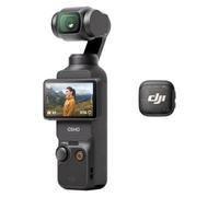 Pack de Audio DJI Osmo Pocket 3 con transmisor Mic 3 | Cámara de bolsillo con estabilizador para vlogs, 1″ CMOS y 4K/120 fps, estabilización de 3 ejes, zoom 2× sin pérdidas