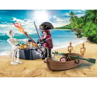 PLAYMOBIL® Starter Pack Pirata con Bote de remos
