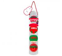Pack de bolas navideñas para perros - KONG