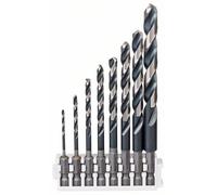 Pack De Brocas HSS De Control De Impacto Bosch, 8 Pzs, 2-10 Mm