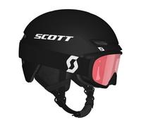 Pack de casco y máscara de esquí Scott Combo Keeper 2+Goggle Jr Witty (stealth black)