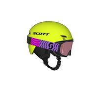 Pack de casco y máscara de esquí Scott Keeper 2+Goggle Witty (Amarillo Neón) Junior