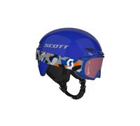 Pack de casco y máscara de esquí Scott Keeper 2+Goggle Witty (Azul/Gris) Junior
