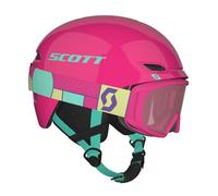 Pack de casco y máscara de esquí Scott Keeper 2+Goggle Witty (Verde Menta/Rosa Neón) Junior