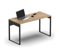 Pack de despacho gold en color roble gold (escritorio + 2 vitrinas + aparador)