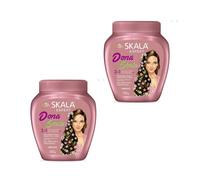 Pack de dos Mascarillas Dona Skala, Aceites Vegetales, Vitalidad y Brillo. Skala Expert, Vegano. 1000g