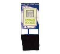 Pack de dos pares de calcetines largos hasta la rodilla para hombre, calcetines