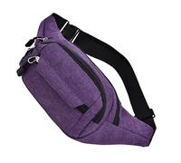 PACK DE FANNY TRAVED - Organizador de cintura compacta, almacenamiento de correa portátil | 11.02x5.51x3.94 pulgadas Bolsa de cinturón anti -robo de robo, bolsa de muesca ligera duradera, almacenamien