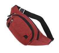 PACK DE FANNY TRAVED - Organizador de cintura compacta, almacenamiento de correa portátil | 11.02x5.51x3.94 pulgadas Bolsa de cinturón anti -robo de robo, bolsa de muesca ligera duradera, almacenamien