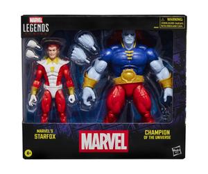 Pack de Figuras Coleccionables Hasbro Marvel Legends: Starfox & Champion of the Universe