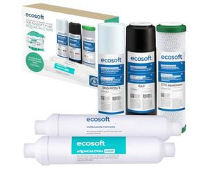 Pack de filtros recambiables Ecosoft para P'URE AquaCalcium