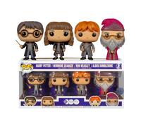 Pack de Funko Pop Harry Potter: Harry, Hermione, Ron y Dumbledore