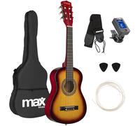 Pack de guitarra clásica Soloart Junior 1/4 + accesorios (Sunburst) - MAX