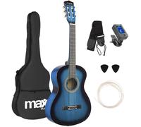 Pack de guitarra clásica Soloart Junior 3/4 + accesorios (azul) - MAX