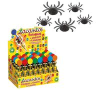 Pack de Halloween con Lacasitos Parasoles 40X11G y Set De 5 Arañas Decorativas Para Halloween - La sorpresa más dulce
