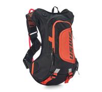 Pack de Hidratación US8 Moto Hydro Dirt 12L Negro/Naranja Negro,Naranja
