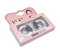 Pack De Hielo De Extracción De Círculos Oscuros De Acero Inoxidable, Bolsas De Hielo De Ojos, Herramienta Facial De Enfriamiento, Bajo Masajeador De Ojos, Reutilizable Y Fácil De Limpiar, 13x13.5x2cm,