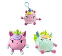 Pack de Llavero y 2 Peluches Squispets