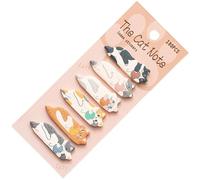 Pack De Notas Adhesivas Sobre El Tema Del Gato Lindo, 180 Hojas De Banderas De Papel Adhesivo - Conjunto De Bloc De Notas Decorativas Para Escribir Recordatorios, Marcadores, Planificación Estudio