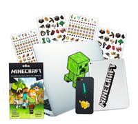Pack de pegatinas de Minecraft para port til: incluye 10 pegatinas premium de Minecraft para decorar tu habitaci n, coche, MacBook y tel fono, y
