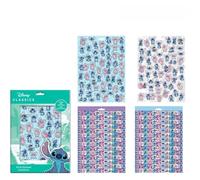 Pack de Pegatinas Stitch - Set Decorativo para Niños con Pegatinas Reutilizables de Lilo & Stitch, Ideal para Personalizar Libretas, Mochilas, Cuadernos, Estuches y Manualidades