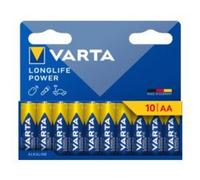 Pack de pilas Varta LONGLIFE Power AA, 10 piezas, 1.5V
