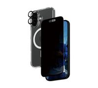 Pack de Protección 3 en 1 PANZERGLASS iPhone 16 (Funda + Protector de Pantalla + Protector de Cámara)