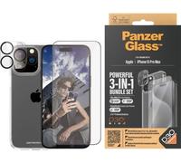 Pack de Protección 3 en 1 PANZERGLASS para iPhone 15 Pro Max (Funda + Protector de Vidrio + Protector de Cámara)