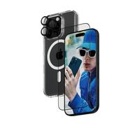 Protector de pantalla PanzerGlass iPhone 16 Pro vidrio templado transparente anti-huellas