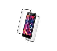 Pack de protección - BigBen - Logicom EZY - Funda suave TPU - Protección de pantalla 9H - Transparente
