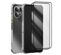 Pack de Protección para Fairphone 6 Carcasa de Silicona y 2 Cristales Templados