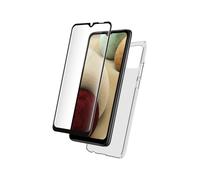 Pack de Protección para Galaxy A12 Funda TPU Antichoque y Pantalla de Cristal 9H