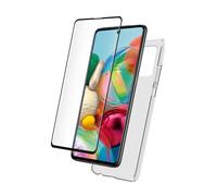 Pack de Protección para Galaxy A71 Funda TPU Antichoque y Pantalla de Cristal 9H