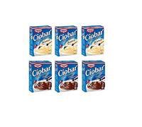 Dr. Oetker Paquete de prueba Cameo Ciobar Classico – Chocolate caliente Blanco y Negro – 6 paquetes
