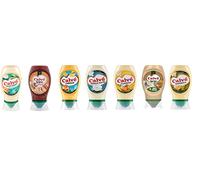 Pack de prueba para salsa mayonesa classica e burger salsas Top Down Mix 7 x 250 ml