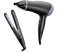 Pack de Secador y Plancha de Pelo Remington Style Essentials D3016GP