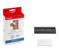 Pack de tinta de color y papel adhesivo de 54x86mm (18hojas) KC-18IL de Canon
